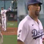 Albert Pujols para ganar en el 9no paró a los fans de Dodgers, «llegando a 2da se dio cuenta que la pelota no se fue de jonrón» (VIDEO)