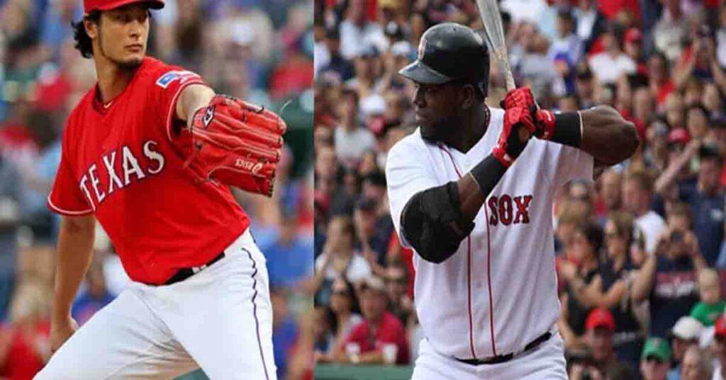 A ley de un out para el No hitter: el japonés Yu Darvish vs David Ortiz en el 9no (VIDEO)