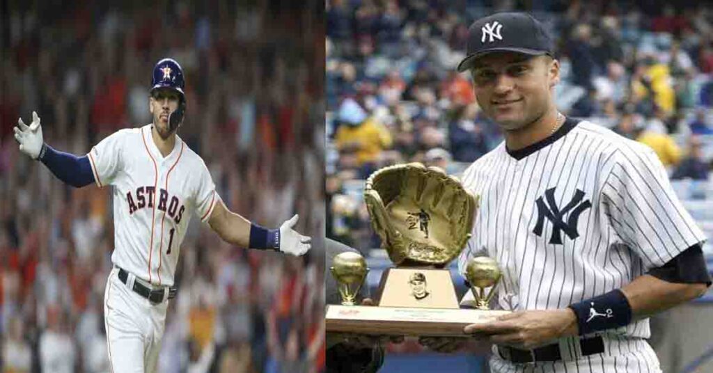 Carlos Correa; sobre Derek Jeter el no es un merecedor de haberse ganado 5 guantes de oro eso se lo dieron