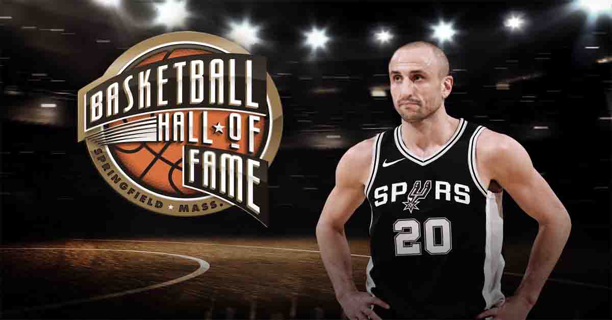 El argentino Manu Ginobili será exaltado al salón de la fama de la NBA por su gran trabajo con los Spurs