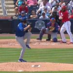 Nelson Cruz sigue dando agua a beber en los Nacionales y desaparece la pelota con las bases llenas