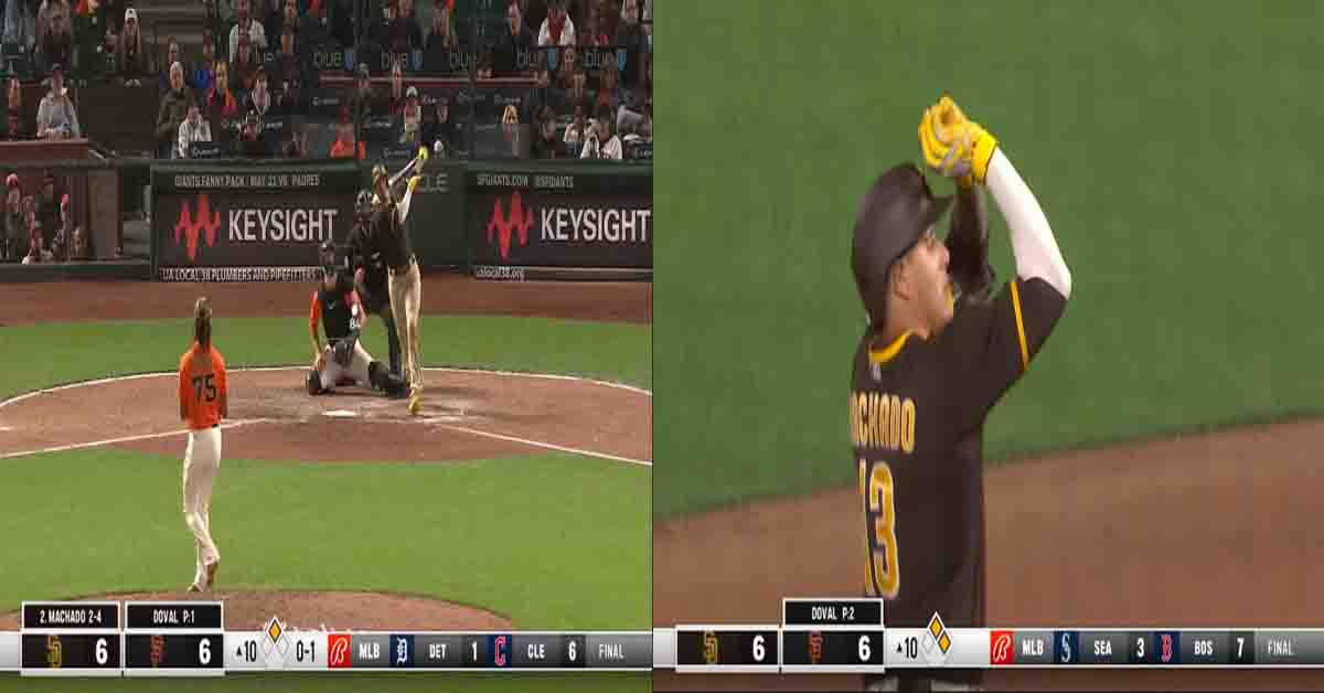 El Dominicano Manny Machado, gana el juego en extras inning (VIDEO)