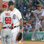 Miguel Cabrera intentó quitarle los guantes a Shohei Ohtani (VIDEO)