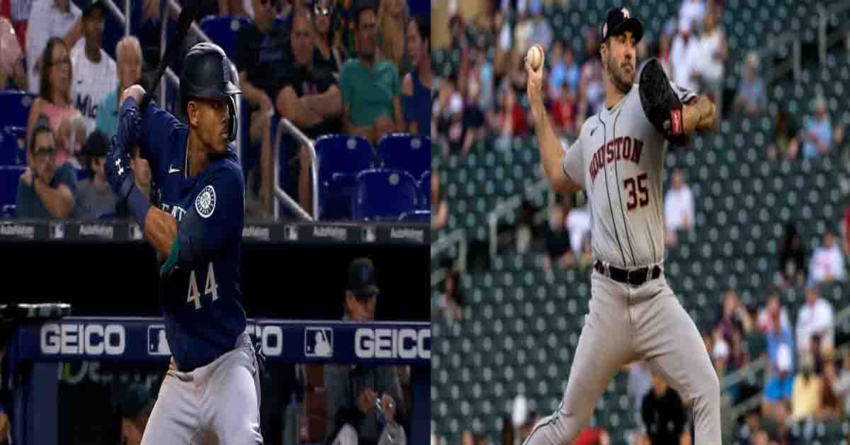 El novato Julio Rodríguez muestra su poder ante Justin Verlander (VIDEO)