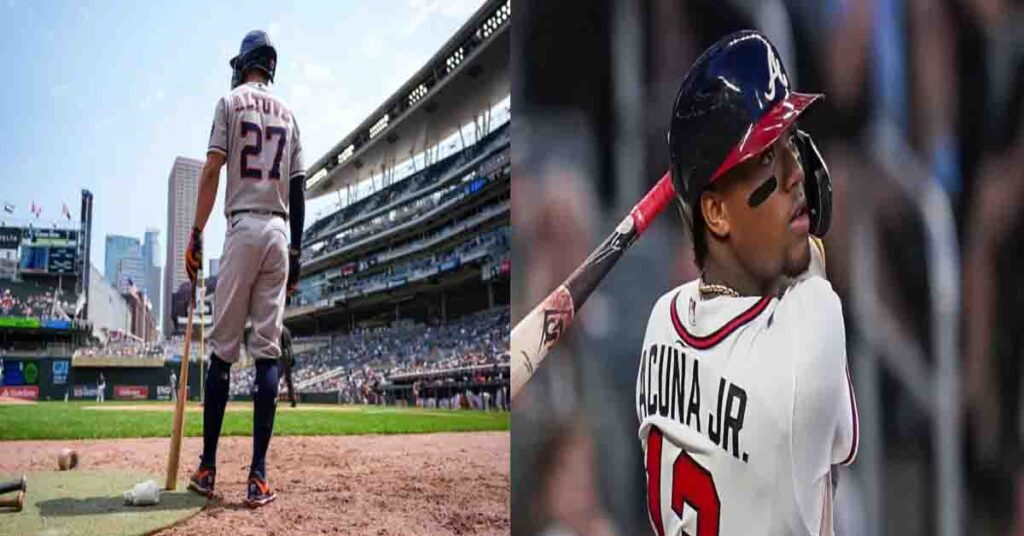 José Altuve saca ventaja a Ronald Acuña JR  en el récord de jonrones abriendo juegos