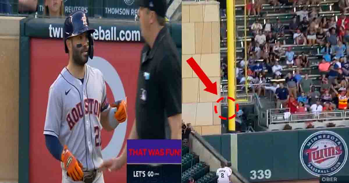 José altuve conecta jonrón y se da el lujo de no correr las bases