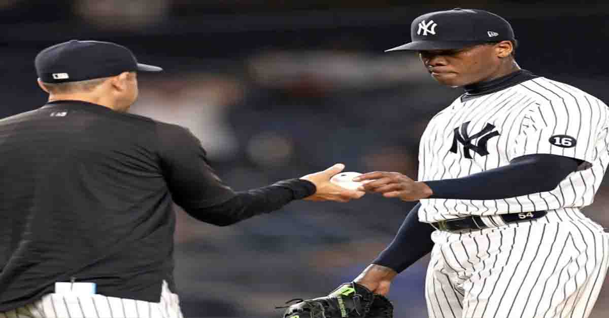 Yankees en problemas colocan en la lista de lesionados a Aroldis Chapman