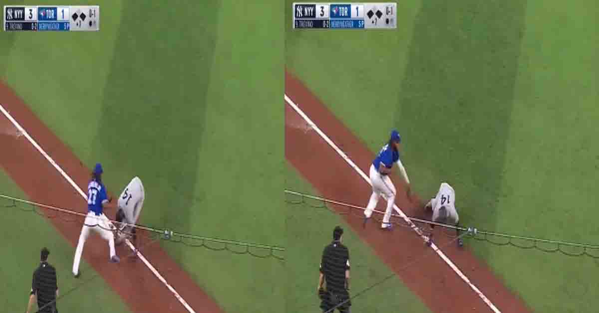 Marwin Gonzalez burló a Vladimir Guerrero Jr. como un niño (VIDEO)