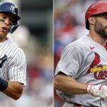 los Jugadores del Mes Judge y Goldschmidt