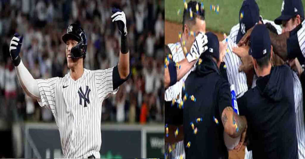 Aaron Judge selló remontada de Yankees vs Astros final dramático (VIDEO)