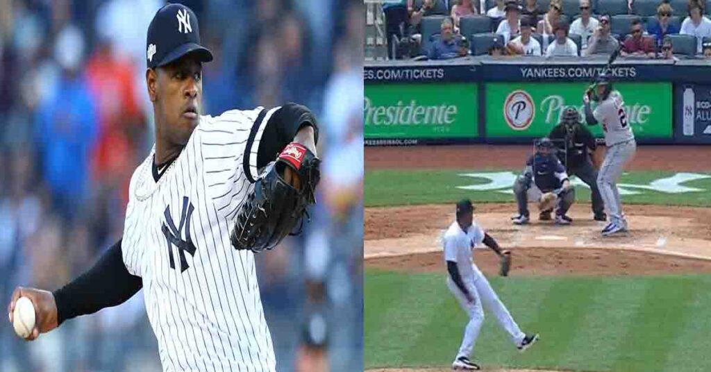 Luis Severino deja viendo visiones a Miguel Cabrera (VIDEO)