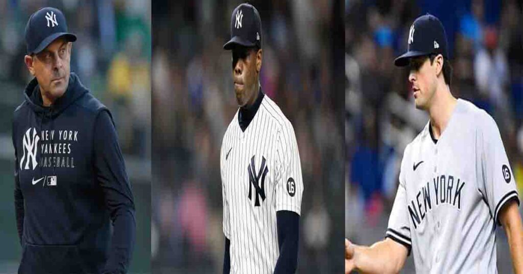 Manager de los Yankees: carrera de Chapman como cerrador llego a su fin Clay Holmes es el nuevo cerrador