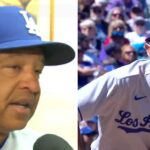 Blanqueando 2-0 en 6 entradas y apenas 65 picheos, Dave Roberts sacó a Julio Urias y trajo su relevo