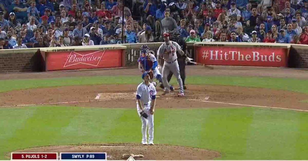 Albert Pujols conectó tremendo batazo y no pensó que saldría del parque de juego