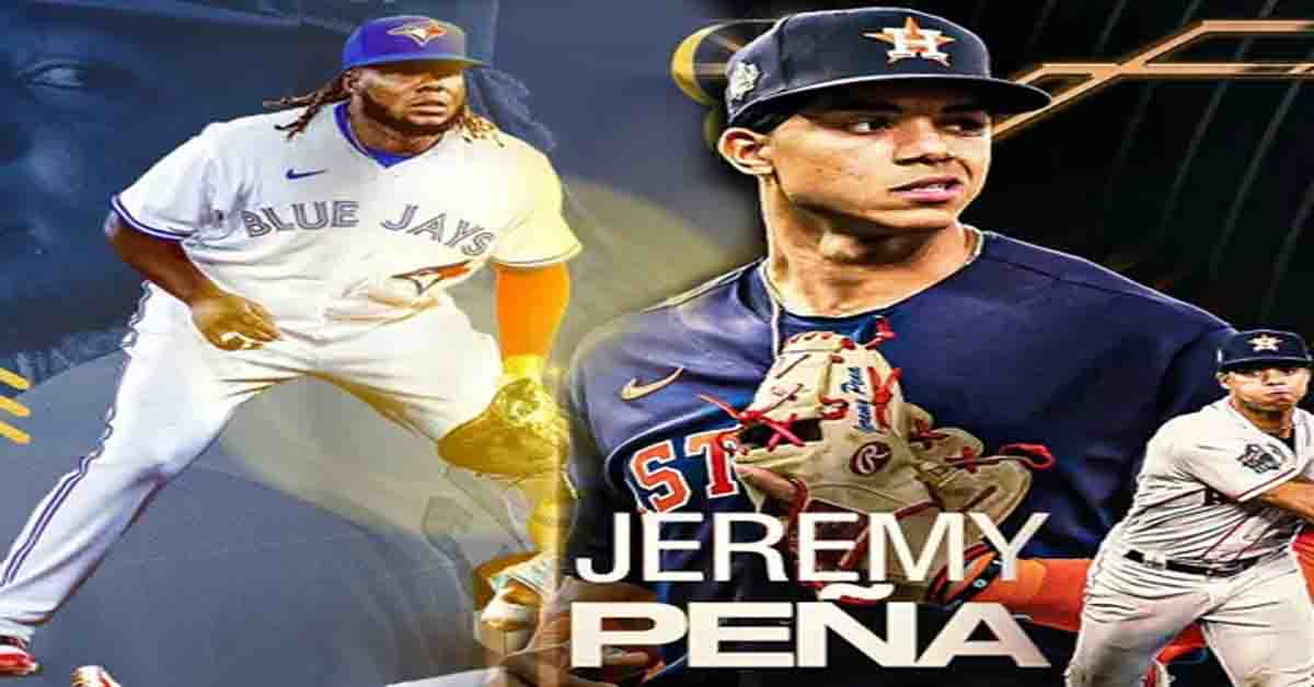 Jeremy Peña primer ss novato en la historia de la MLB en ganar guante de oro y Vladdy el primer primera base de toronto