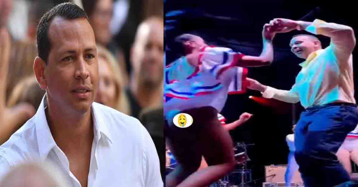 Alex Rodriguez quema a una dominicana y esta se sorprende al sentir el bate de la ex-estrella de los Yankees (VIDEO)