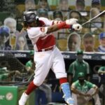 Leones del Escogido hacen pasar una vergüenza a Vladimir Guerrero jr y lo humillan