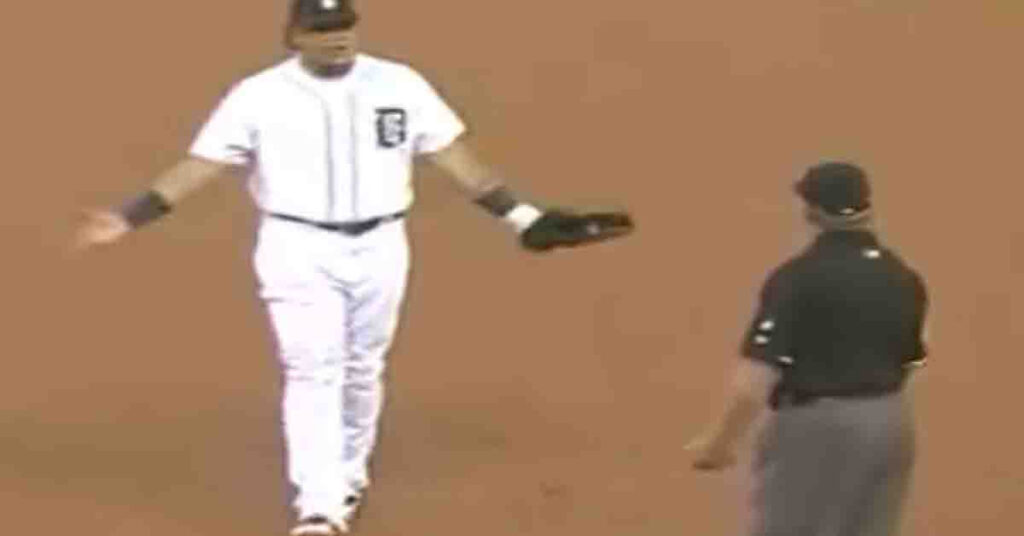 El trago amargo para un lanzador de Detroit y Miguel cabrera se come con yuca al ampáyer (VIDEO)