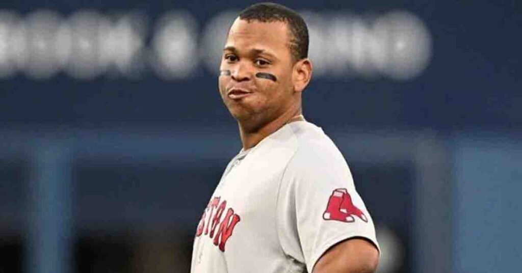 Rafael Devers le acepta 17 milloncitos a los Medias Rojas de Boston un 1 año