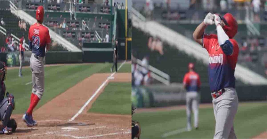 Nelson Cruz parte la pelota en 2 con tremendo batazo ante los astros de Houston Clasico mundial de beisbol