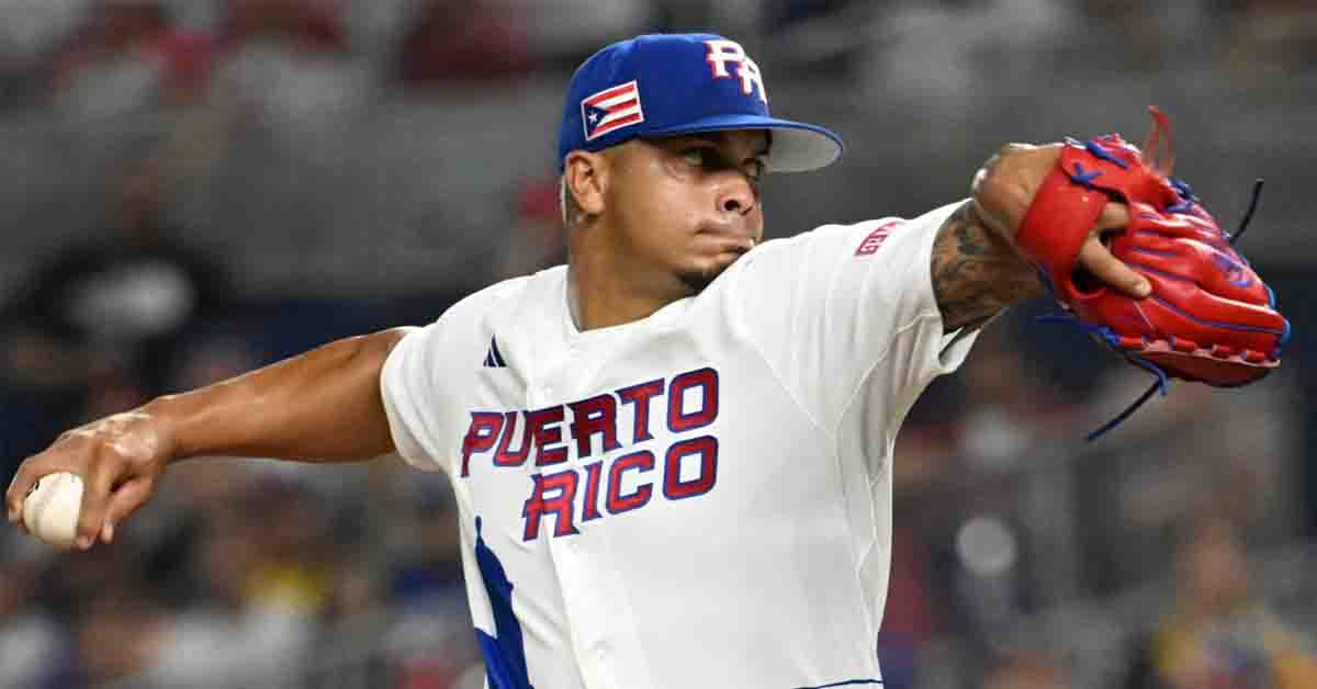 Lanzador de Puerto Rico en el Clásico tiene tatuada la bandera dominicana