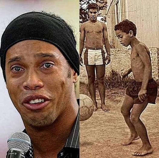 A pesar de la necesidad y la precariedad logro ser grande Ronaldinho