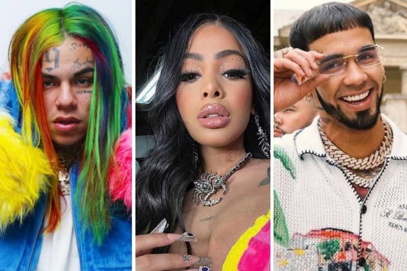 Anuel y Tekashi cortado con la misma tijera Yailin se queda sin nada