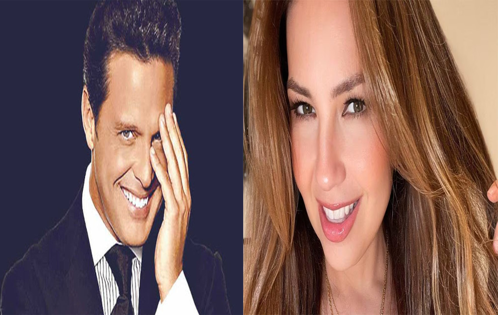 El beso de Luis Miguel y Thalia en pleno show