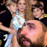 Esta fue la reacción de Gerard Piqué al ver a sus hijos en el nuevo video de Shakira