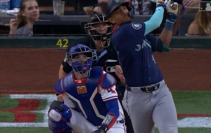 J-Rod dio su 1er HR del 2024 y Marineros blanquearon en Arlington