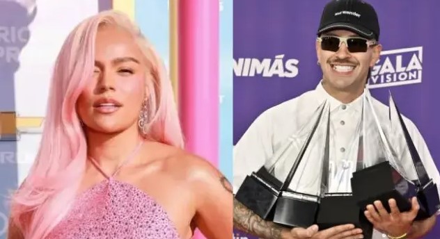 Feid y Karol G arrasaron en los Latin American Music Awards (+video y fotos)