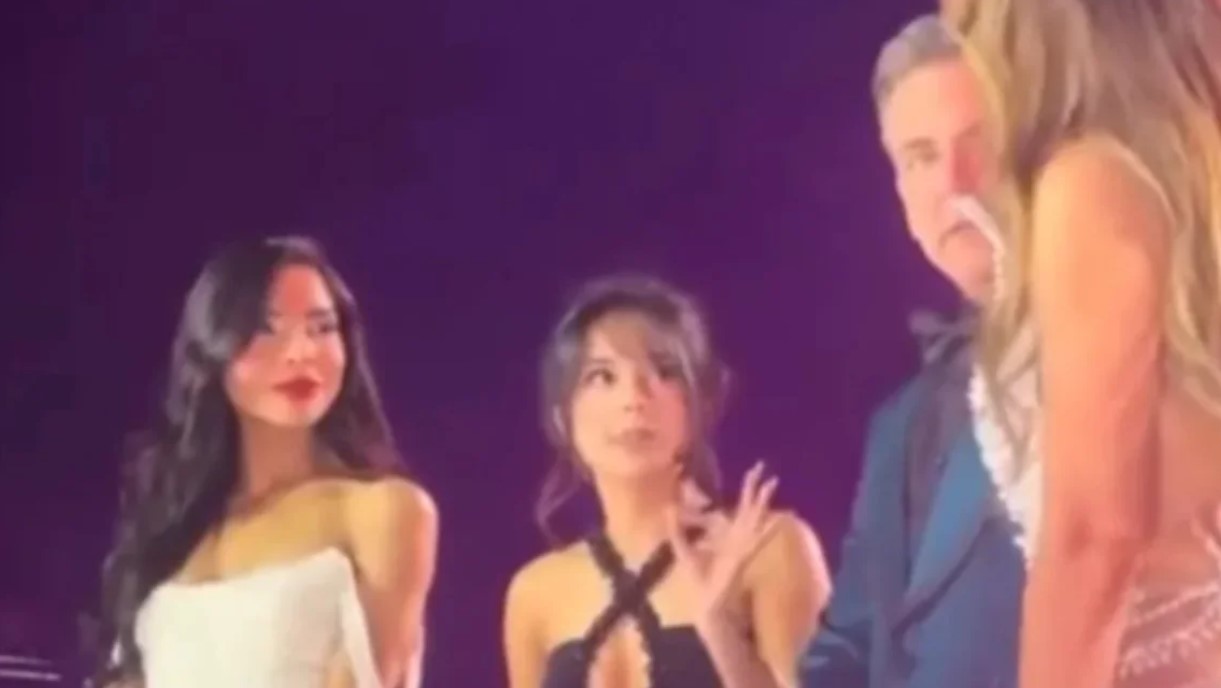 Se filtró el tremendo “ataja perro” que tuvieron Thalía y Becky G en los Latin AMAs 2024