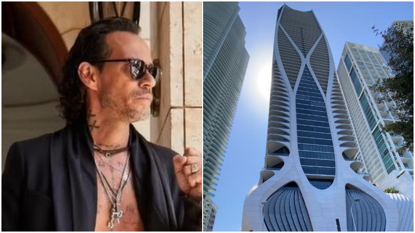 Marc Anthony vende su lujoso apartamento en Miami