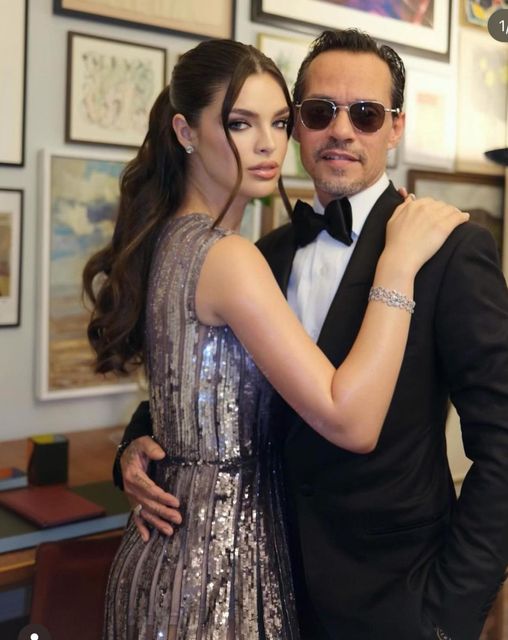 Brillante petición de Marc Anthony a su esposa Nadia Ferreira