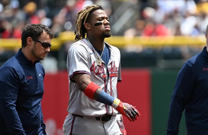 Ronald Acuña Jr. manda mensaje tras su lesión: “Quizás me gane otro MVP el año que viene”