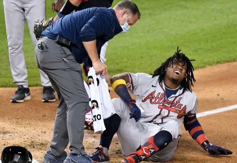 ¿Cuántas lesiones en la rodilla ha sufrido Ronald Acuña Jr. en su carrera en la MLB?