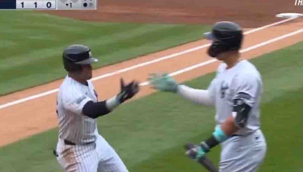 Perreo de Juan Soto y Aaron Judge de los Yankees, no agrado a los Medias Blancas de White Sox