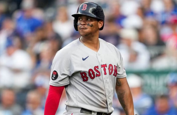 Rafael Devers sigue mostrando su frustración con los Red Sox