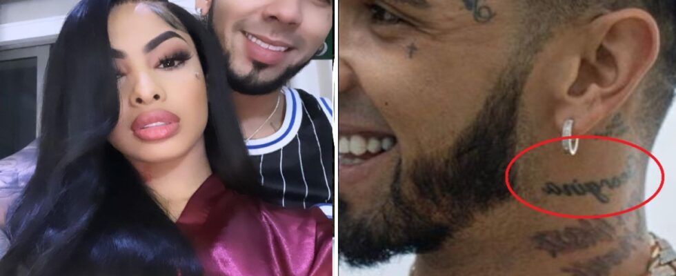 ¡Oh Wao! Anuel AA Borra a Yailin con otro tatuaje por su nueva novia