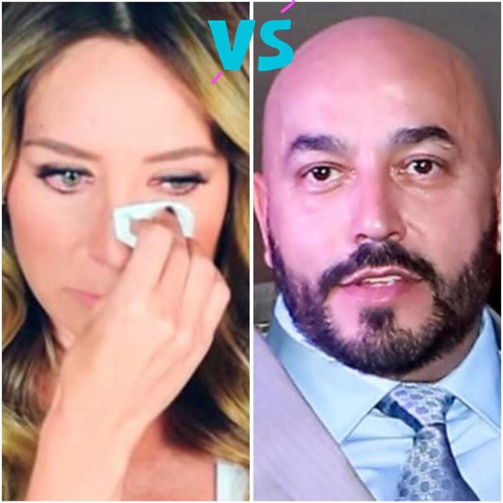 Geraldine Bazán golpe0 a Lupillo Rivera en televisión por su accionar