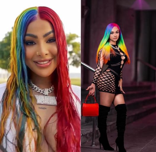 Masha regresa a la música y ahora al estilo Tekashi.