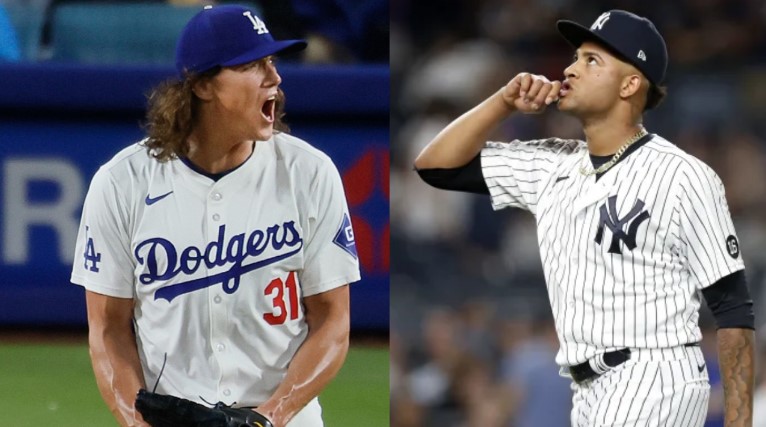 Duelos de pitcheo en la serie entre Dodgers y Yankees; Luis Gil se enfrentará a Tyler Glasnow