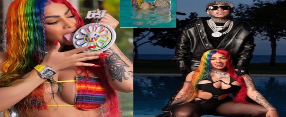 Yailin La Mas Viral Junto a Tekachi 6ix9ine Lanzan su nueva Colaboración. “Esta como venciendo el 4m0r”