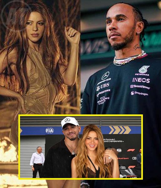 Shakira y su noche prohibida con el piloto de formula1 Lewis Hamilton