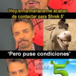 LA CONDICIÓN QUE PUSO EUGENIO DERBEZ PARA VOLVER EN SHREK 5