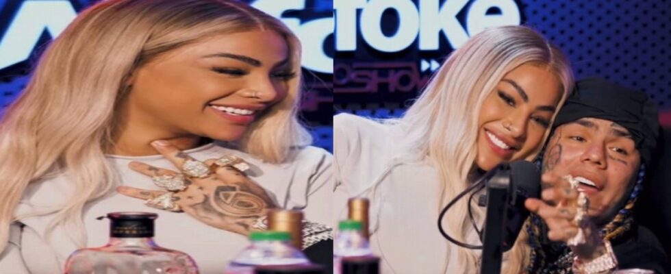 Yailin la mas viral Con Tekashi 6ix9ine salieron juntos en una entrevista.