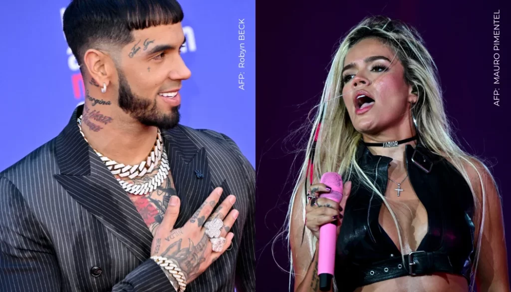 Anuel fue grabado cantando canción de desamor en Medellín, ¿Para Karol G?