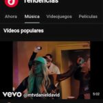 57 Es tendencia de Música en YouTube, en el puesto número #1