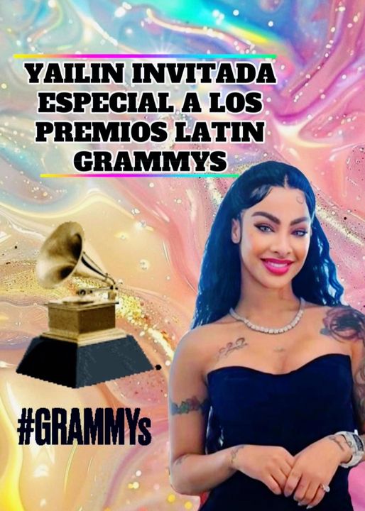 LA FLOR ESTARÁ EN LA ALFOMBRA ROJA DE LOS PREMIOS GRAMMYS LATINOS,COMO INVITADA ESPECIAL,PORQUE PUEDE Y SE LO MERECE