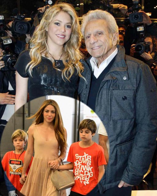 El pedido del papá de Shakira a su hija por el bien sus nietos